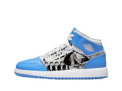 Fake Retro Air Jordan 1 Mid GS Game Winner